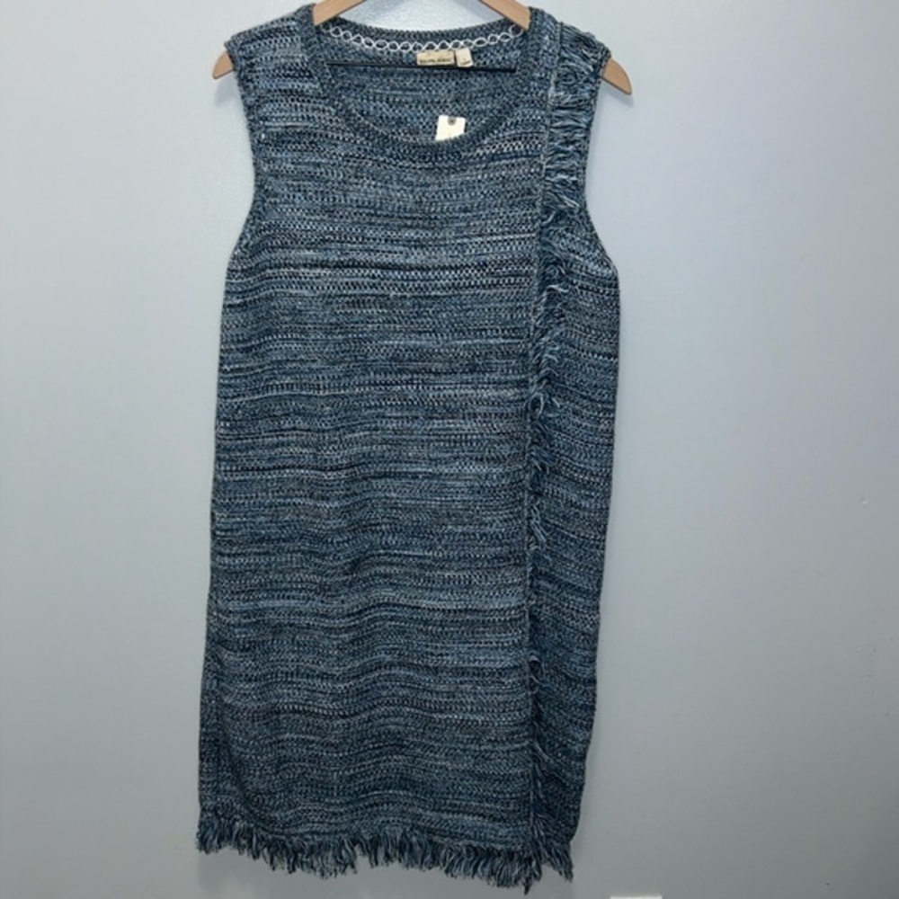 NWT Anthropologie Holding Horses Fringe Sleeveless Dress- Size‎ Large